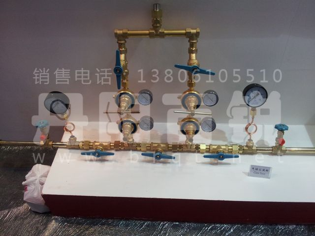 龍門架雙側式氧氣匯流排
